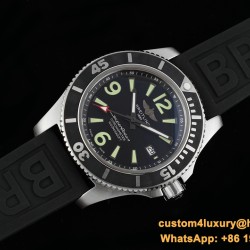 Breitling - Superocean 44mm SS/RU Black TF Asia 2824