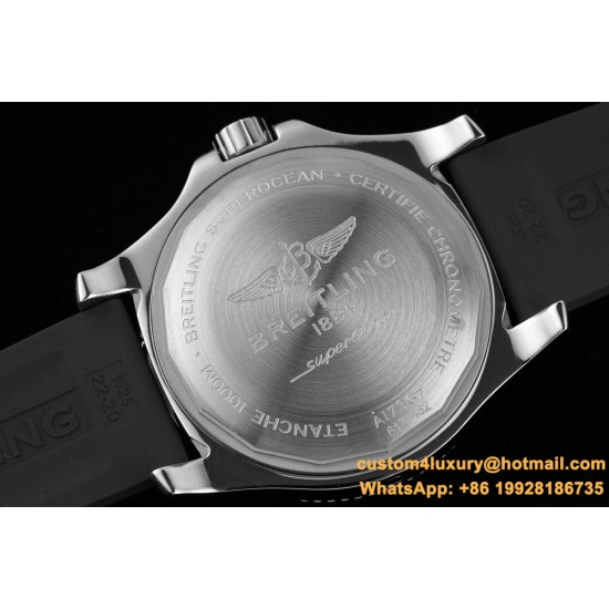 Breitling - Superocean 44mm SS/RU Black TF Asia 2824