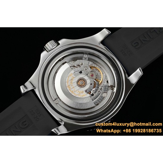 Breitling - Superocean 44mm SS/RU Black TF Asia 2824
