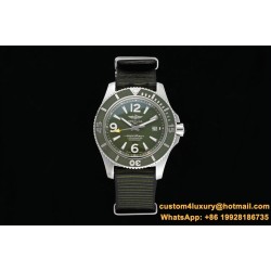 Breitling - Superocean 44mm SS/NY Green TF Asia 2824