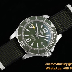 Breitling - Superocean 44mm SS/NY Green TF Asia 2824