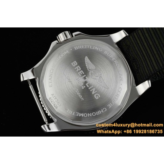 Breitling - Superocean 44mm SS/NY Green TF Asia 2824
