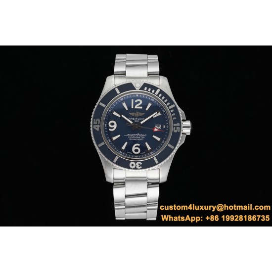 Breitling - Superocean 44mm SS/SS Blue TF Asia 2824