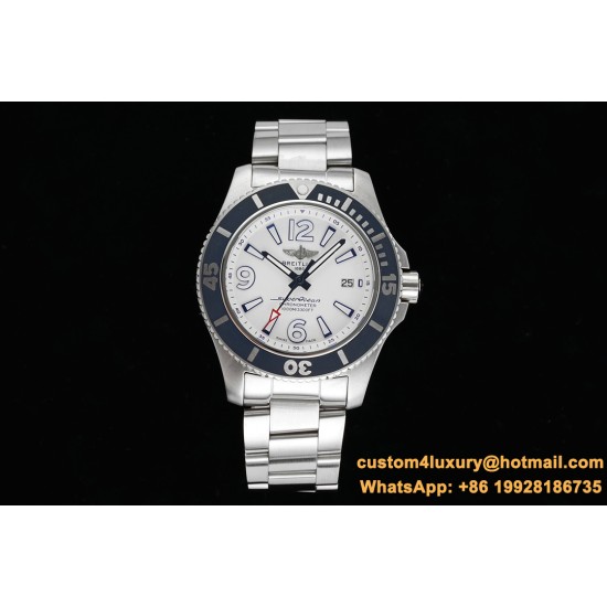 Breitling - Superocean 44mm SS/SS White TF Asia 2824