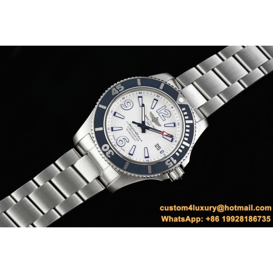 Breitling - Superocean 44mm SS/SS White TF Asia 2824