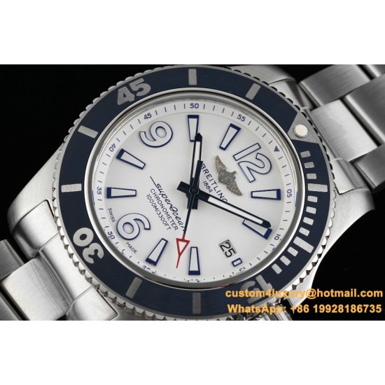 Breitling - Superocean 44mm SS/SS White TF Asia 2824