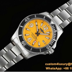 Breitling - Superocean 44mm SS/SS Yellow TF Asia 2824