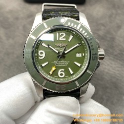 Breitling - Superocean 44mm SS/NY Green TF Asia 2824