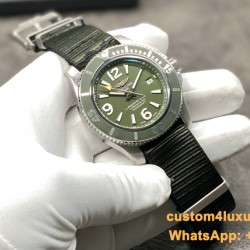 Breitling - Superocean 44mm SS/NY Green TF Asia 2824