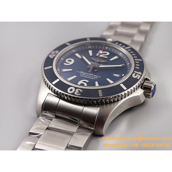 Breitling - Superocean 44mm SS/SS Blue TF Asia 2824