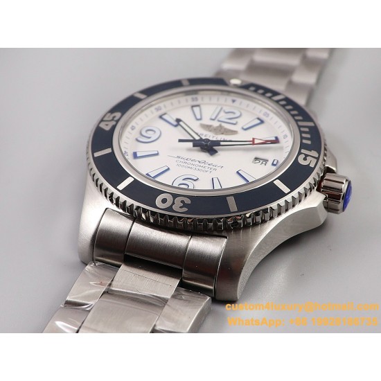 Breitling - Superocean 44mm SS/SS White TF Asia 2824