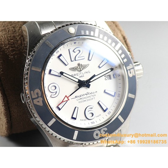 Breitling - Superocean 44mm SS/SS White TF Asia 2824
