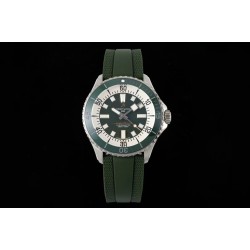 Superocean 42mm Green Bezel SS/RU Green Dial TF A2824