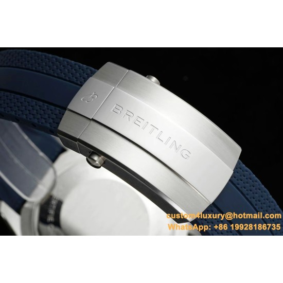 Superocean 42mm Black Bezel SS/RU Blue Dial TF A2824