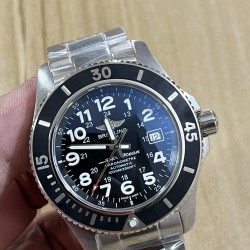 Breitling - Superocean 44mm SS/SS Black/Num TF Asia 2824