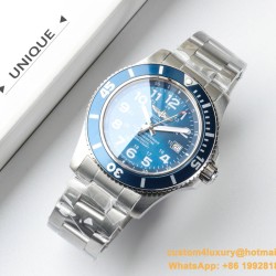 Breitling - Superocean 44mm SS/SS Blue/Num TF Asia 2824