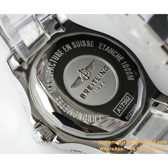Breitling - Superocean 44mm SS/SS Blue/Num TF Asia 2824