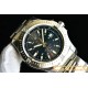 Breitling - Colt 44mm Chronograph Automatic SS/SS Black/Stk GF A7750