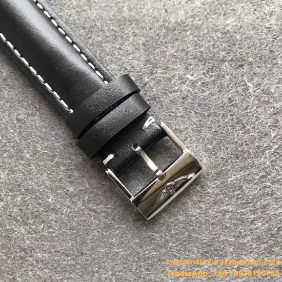 Breitling - Colt 44mm Chronograph Automatic SS/LE Black/Stk GF A7750