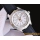 Breitling - Colt 41mm Chronograph Automatic SS/LE White/Stk TRF A7750