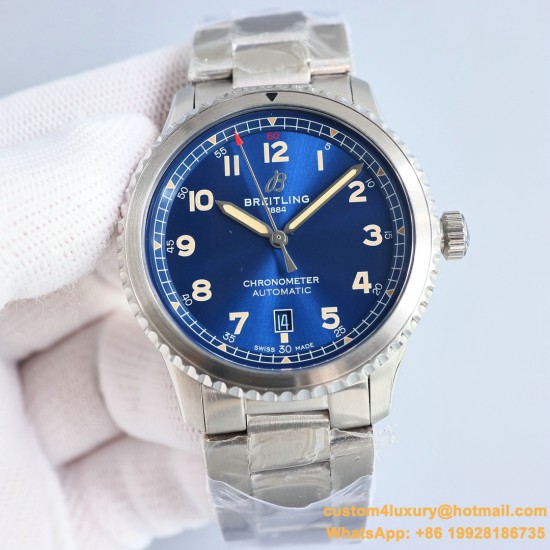 Aviator 8 41mm SS/SS Black Dial TF A2824