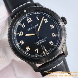 Aviator 8 41mm PVD/LE Black Dial TF A2824