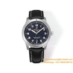 Aviator 8 41mm SS/LE Black Dial TF A2824