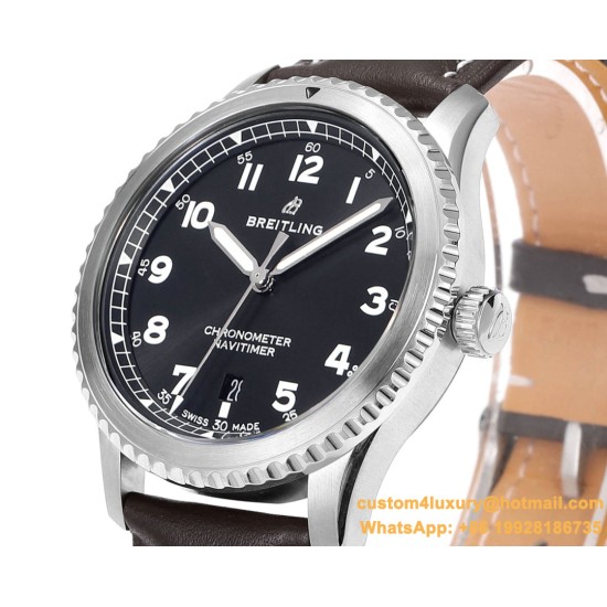 Aviator 8 41mm SS/LE Grey Dial TF A2824