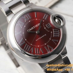 Ballon Bleu De Cartier 33mm SS/SS Red Dial AF NH05