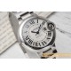 Ballon Bleu De Cartier 33mm SS/SS White Dial AF NH05