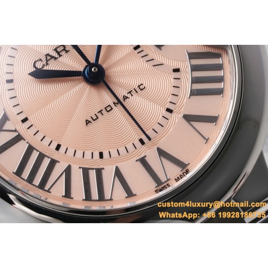 Ballon Bleu De Cartier 33mm SS/SS Pink Dial AF NH05