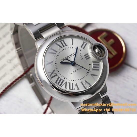 Ballon Bleu De Cartier 33mm Dia SS/SS Diamond Dial AF NH05