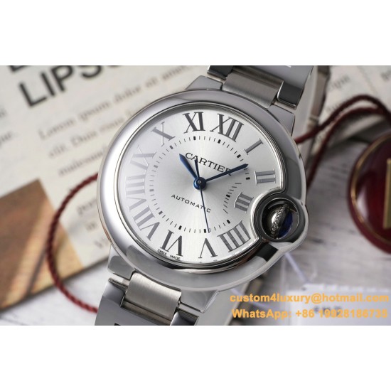 Ballon Bleu De Cartier 33mm Dia SS/SS Diamond Dial AF NH05