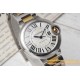 Ballon Bleu De Cartier 33mm YG/SS White/Rmn AF NH05
