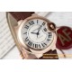 Ballon Bleu De Cartier 33mm RG/LE White/Rmn AF NH05