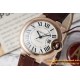 Ballon Bleu De Cartier 33mm RG/LE White/Rmn AF NH05