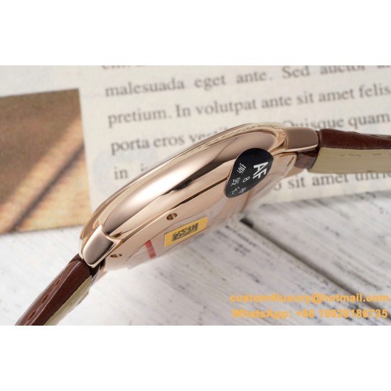 Ballon Bleu De Cartier 33mm RG/LE White/Rmn AF NH05