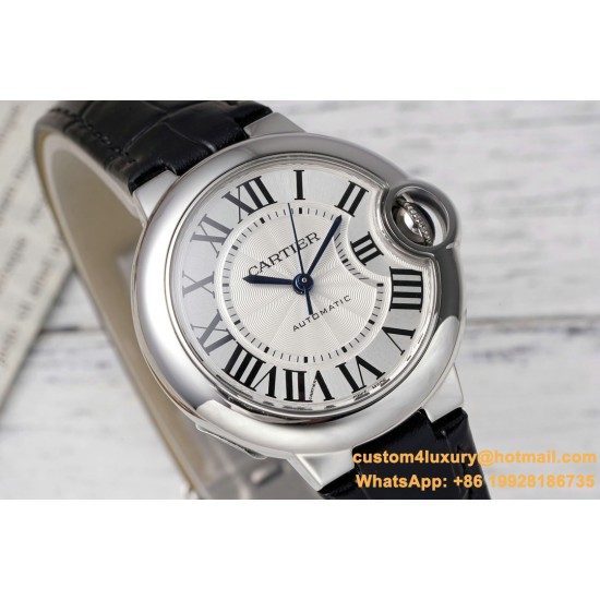 Ballon Bleu De Cartier 33mm SS/LE White Dial AF NH05