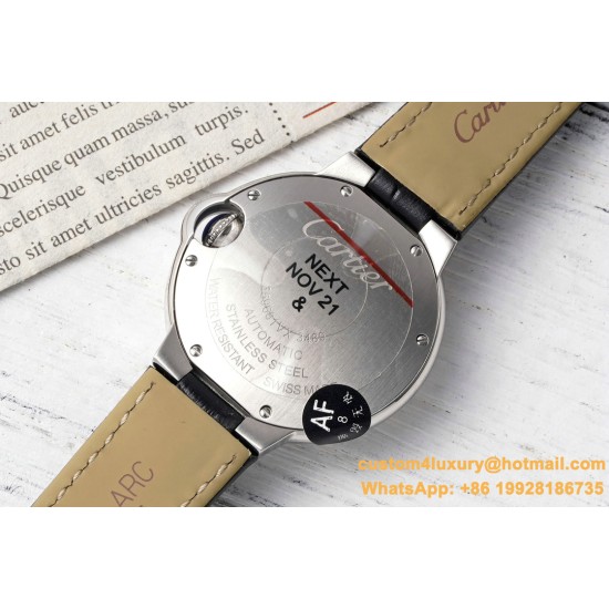 Ballon Bleu De Cartier 33mm SS/LE White Dial AF NH05