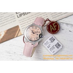Ballon Bleu De Cartier 33mm SS/LE Pink Dial AF NH05