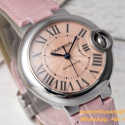 Ballon Bleu De Cartier 33mm SS/LE Pink Dial AF NH05