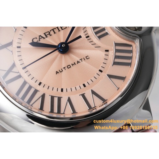Ballon Bleu De Cartier 33mm SS/LE Pink Dial AF NH05