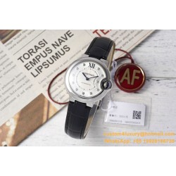 Ballon Bleu De Cartier 33mm SS/LE White/Dia AF NH05