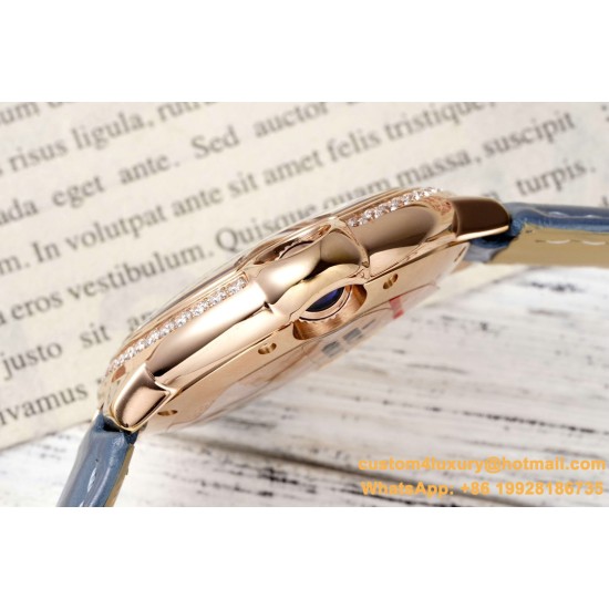 Ballon Bleu De Cartier 33mm Dia RG/LE Gold/Rmn AF NH05