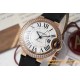 Ballon Bleu De Cartier 33mm Dia RG/LE White/Rmn AF NH05