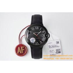 Ballon Bleu De Cartier 42mm DLC/LE Black Dial AF A2824