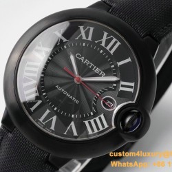 Ballon Bleu De Cartier 42mm DLC/LE Black Dial AF A2824