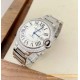 Ballon Bleu De Cartier 42mm Dia SS/SS White Dial AF A2824