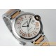 Ballon Bleu De Cartier 42mm RG/SS White Dial AF A2824