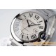 Ballon Bleu De Cartier 42mm SS/SS White Dial AF A2824